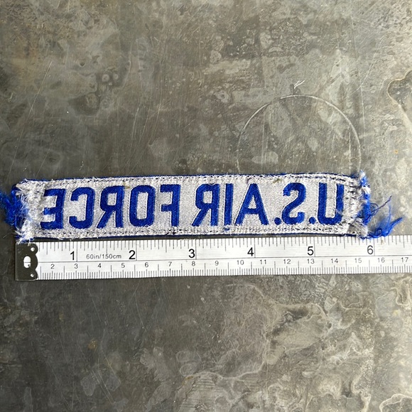U.S. AIR FORCE blue tape patch - Picture 9 of 11
